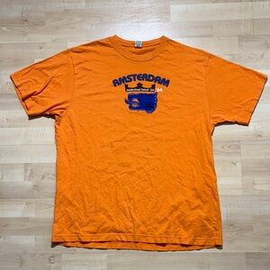 Gildan Orange Amsterdam Graphic Tee